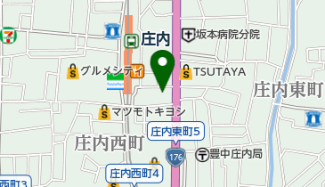 ニューリトルインディア 庄内店の地図画像