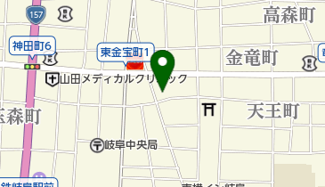 株式会社岐阜萬年屋商店の地図画像