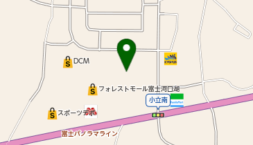 ILIO(イリオ) フォレストモール富士河口湖店の地図画像