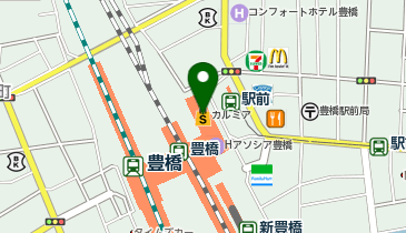 ITS' DEMO(イッツデモ) 豊橋駅ビルカルミア店の地図画像