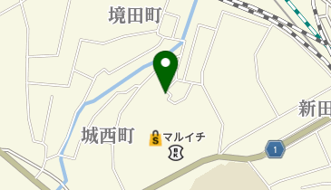 吉田硝子店の地図画像