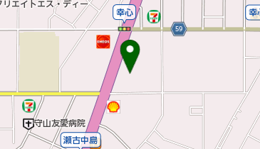 金太郎 新守山19号店の地図画像