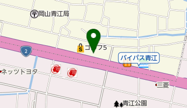 金太郎 岡山国道2号店の地図画像