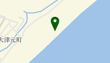 大津海岸の地図画像