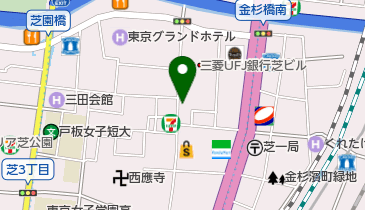 アスク芝公園保育園の地図画像