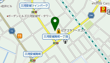 ピアゴ ラ フーズコア 三河安城店の地図画像