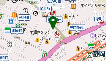 株式会社スヴェンソン静岡スタジオの地図画像