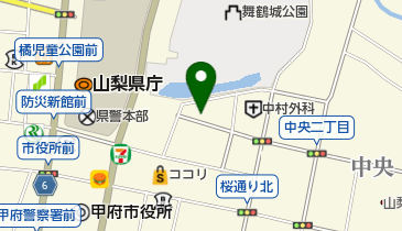 社団法人甲府青色申告会の地図画像