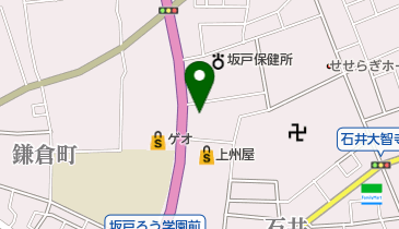 坂戸市 福祉センターの地図画像