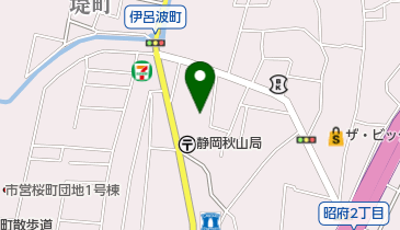 佐藤硝子店の地図画像