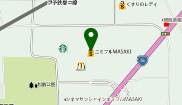 ミョンドンヤ エミフルMASAKI店の地図画像