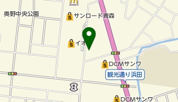 オフィスバリュー 青森店の地図画像