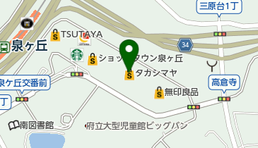 ヤマハ音楽教室・英語教室 パンジョミュージックセンターの地図画像