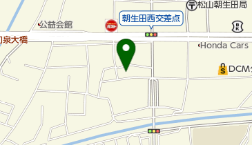 えひめ文化健康センターはなみずき館の地図画像