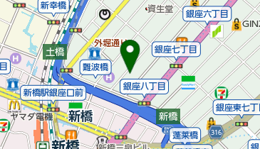 copa shop(コパ ショップ) 銀座本店の地図画像