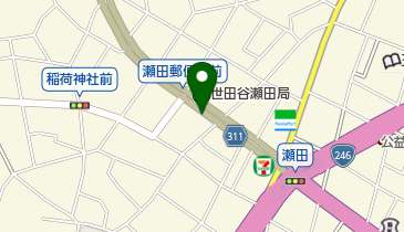 やまたに自転車店の地図画像