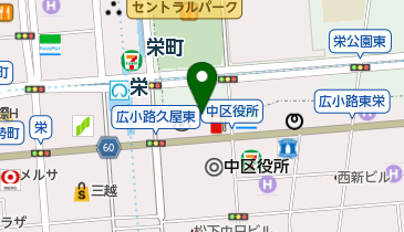 ウェルビーイング栄の地図画像