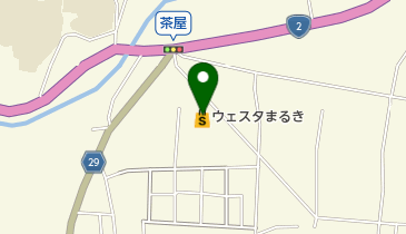 ウェスタまるき 楠店の地図画像