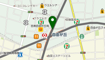 etomo(エトモ) 自由が丘の地図画像