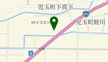 JA埼玉ひびきのこだま館直売所の地図画像