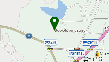 Book&Spa uguisu(ブックアンドスパウグイス)の地図画像