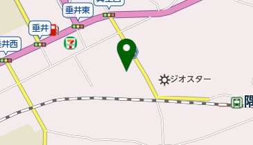 自転車の病院の地図画像