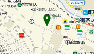 東京都医師会館の地図画像