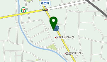 美容プラージュ 太宰府店の地図画像