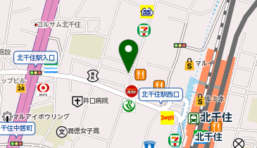 たんす屋 北千住店の地図画像