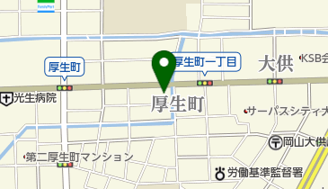 留学ジャーナル 岡山支店の地図画像