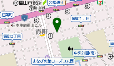 福山わいん工房の地図画像