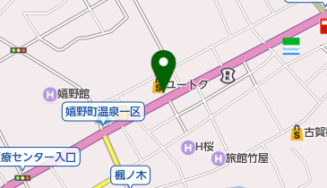 ホームセンターユートク 嬉野店の地図画像