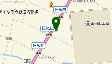 スーパードーム四日市店の地図画像