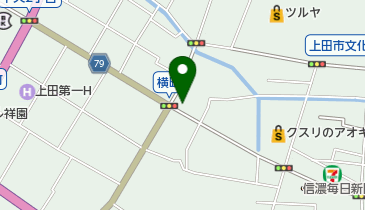 レディースアートネイチャー 上田サロンの地図画像
