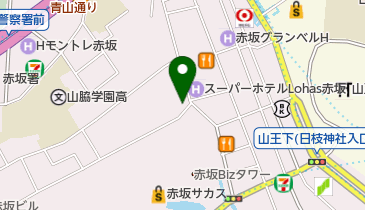 ミットネス 赤坂店の地図画像