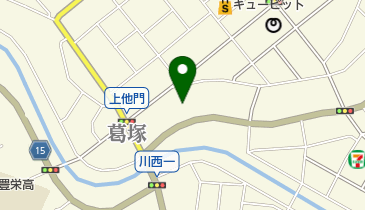 笹川肥料店の地図画像