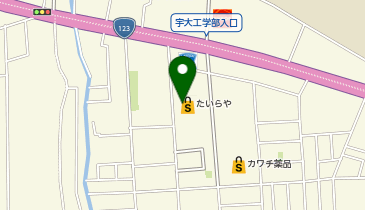 肉のあまいけ 石井店の地図画像