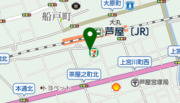 ASHIYA Bean to Bar Chocolate&Cafe ICHIJI(アシヤ ビーン トゥ バー チョコレートアンドカフェイチジ)の地図画像