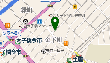 鼓屋の地図画像