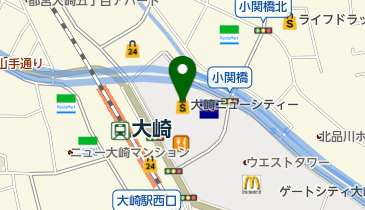 VALUE GOLF OSAKI(バリュー ゴルフ オオサキ)の地図画像
