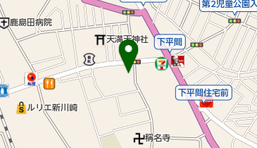 HAIR CALM(ヘアー カーム) 鹿島田店の地図画像