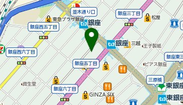 LONGCHAMP(ロンシャン) ラ メゾン銀座の地図画像