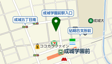 Pesca spa seijo(ペスカ スパ セイジョウ)の地図画像