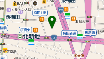 阪神防音株式会社の地図画像