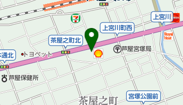 かささぎ心理相談室の地図画像