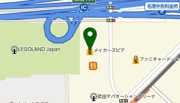 さんぷる工房 メイカーズピア店の地図画像