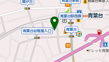 Ash(アッシュ) 青葉台店の地図画像