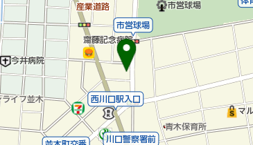 郭中医鍼灸院の地図画像
