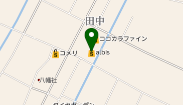 ヤングドライ アルビス福光店の地図画像
