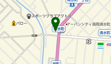 ヤングドライ 清水支店の地図画像